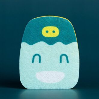 Zhangji Cartoon Badkamer Multifunctionele Cleaning Melamine Spons Gecomprimeerd Magic Gummen Schoenen Keuken Gereedschap Leverancier Donkergrijs