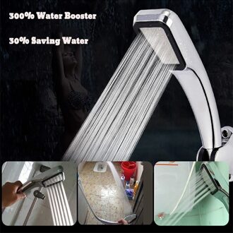 Zhangji Top Badkamer Vierkante Douchekop 300-Gat Hoge Druk Nozzle Water Saver Neerslag Chrome Plating