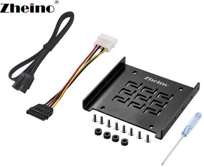 Zheino Aluminium Adapter Beugel Voor 2.5 3.5 Inch Hdd/Ssd Mounting Frame Hard Drive Houder Past