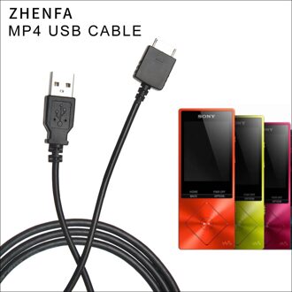 Zhenfa USB Data Sync Charger Kabel Voor Sony MP3 MP4 Walkman Speler NWZ-S764BLK NWZ-E463RED NWZ-765BT NWZ-E463 NWZ-E453 NWZ-A864