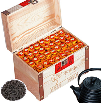 Zhengming Village New Tea Quality Wuyi Mountain Zhengshan Small Black Tea Tea Selection Wooden Gift Set Bag Pack 500G