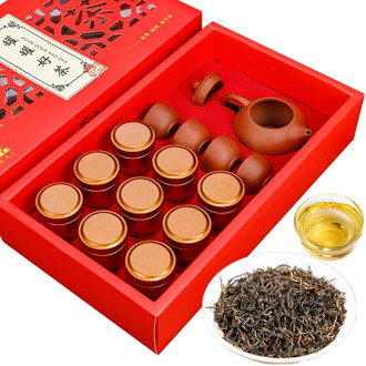 Zhengshan Black Tea Jin Jun Mei Wuyi Mountain Fragrant Tea Gift Set Jin Junmei Souchong Black Tea