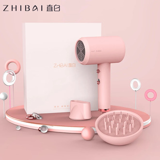 ZHIBAI Anion Hair Dryer For Hair Temperature Mi Blow Dryer for Home Travel Dryer Portable