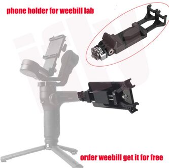 Zhiyun Weebill Lab Gedraaid Zoeker Telefoon houder Stand Beugel Clip Houder voor Hohem iSteady Pro DJI Osmo mobiele Gimbal