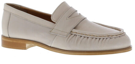 Zi dames instapper | maat: | kleur: | dames mocassins | materiaal: leer - maat 41 Beige