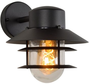 ZICO Wandlamp 1xE27 - Zwart