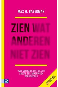 Zien wat anderen niet zien - Boek Max H. Bazerman (9462200947)