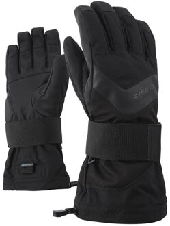 ziener milan skihandschoenen zwart heren - 8.5