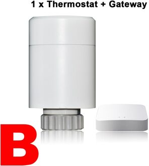 Zigbee Radiator Thermostaat Actuator Programmeerbare Temperatuurregelaar Met Energiebesparing Venster Opening Functie Option B
