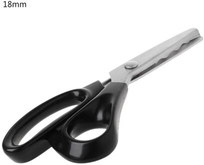 Zigzag Naaien Cut Dressmaking Tailor Shear Schaar Leer Craft Cirkel Tanden 18mm