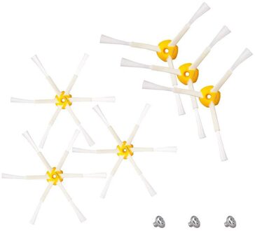 Zijborstel 6-Gewapende & Side Borstel 3-Gewapende Voor Irobot Roomba 500 600 700 Series 550 560 630 650 760 770 780 Stofzuiger Accessor