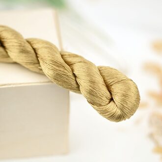 Zijde Borduurgaren/100% Zijden Draad/Hand Borduren Borduren Kruissteek/Zand Geel/8 Zuivere Kleuren 4