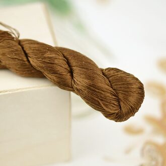 Zijde Borduurgaren/100% Zijden Draad/Hand Borduren Borduren Kruissteek/Zand Geel/8 Zuivere Kleuren 7