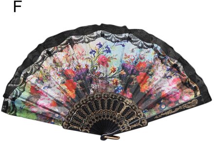 Zijde Fan Chinese Japanse Stijl Vouwen Fan Home Decoratie Ornamenten Patroon Art Bruiloft Dance Hand Fan