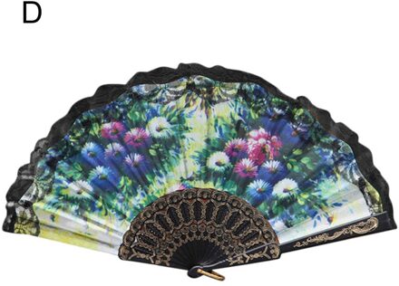 Zijde Fan Chinese Japanse Stijl Vouwen Fan Home Decoratie Ornamenten Patroon Art Bruiloft Dance Hand Fan
