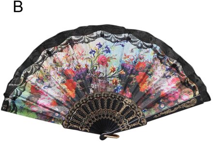 Zijde Fan Chinese Japanse Stijl Vouwen Fan Home Decoratie Ornamenten Patroon Art Bruiloft Dance Hand Fan