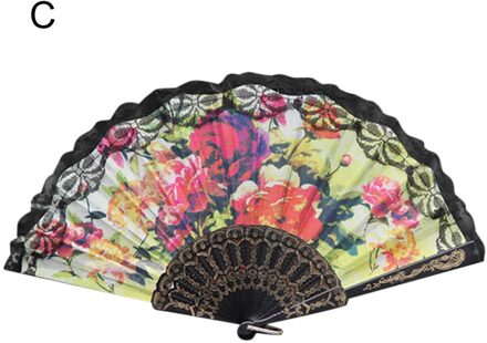 Zijde Fan Chinese Japanse Stijl Vouwen Fan Home Decoratie Ornamenten Patroon Art Bruiloft Dance Hand Fan
