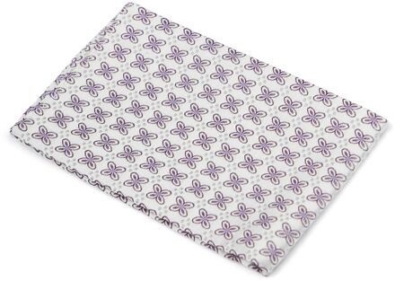 Zijde Pochet Bloem Wit