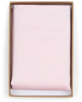 Zijde Pochet Lichtroze