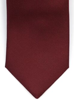 Zijde Stropdas Bordeaux
