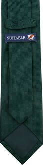 Zijde Stropdas Donkergroen