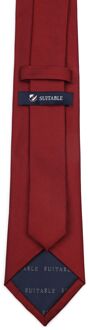 Zijde Stropdas Donkerrood