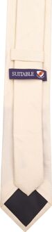 Zijde Stropdas Ecru - Off-White