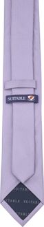 Zijde Stropdas Lila - Paars