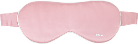 Zijde Verwarmde Oogmasker Voor Droge Ogen Warm Kompres Voor Ogen 100% Zijde Slaap Oogmasker Verstelbare Temp Usb-poort roze