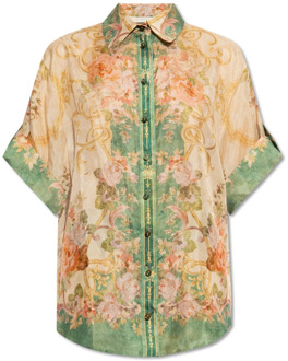 Zijden shirt Zimmermann , Multicolor , Dames - L,M