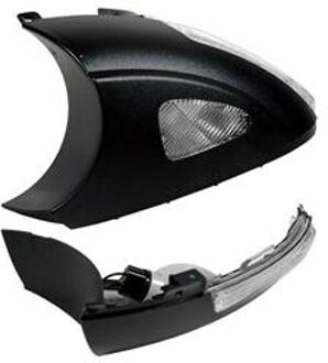 ZIJKNIPPERLICHT IN SPIEGEL LINKS +Bodemlicht