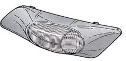 ZIJKNIPPERLICHT RECHTS KLIEN Wit