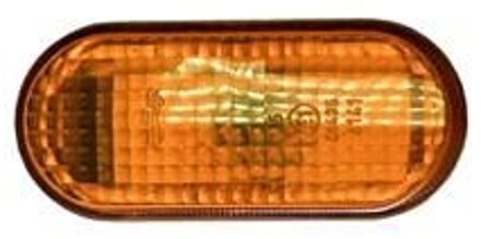 ZIJKNIPPERLICHT VOOR toepasbaar VOOR LINKS & RECHTS , OVAAL ORANJE