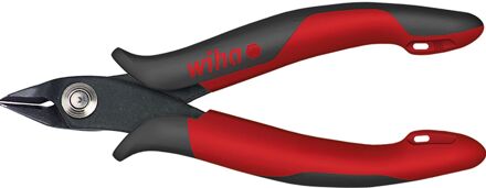 Zijkniptang Electronic 138 Mm Staal Zwart/rood