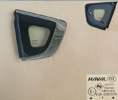 Zijruit Glas Montage Voor Grote Muur Haval H2S Blauw Label Oem: 5403100XKR02 5403200XKR02 links