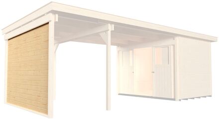 Zijwand 235cm Eiken Licht