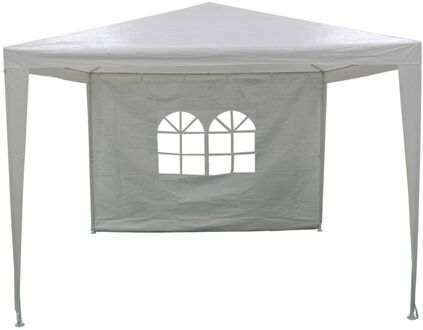 Zijwand Partytent Basic Wit
