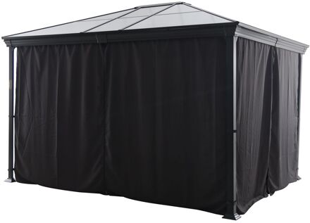 Zijwanden Partytent Palaca - Polyester - 4 Stuks - Anthraciet