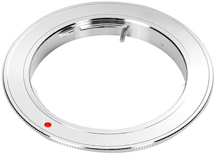 Zilver Adapter Ring Voor Olympus Om Mount Lens Canon Eos 7D 6D 5D 2 3 760D 750D 700D 650D 1200D Camera