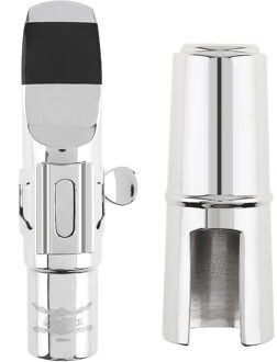 Zilver Altsaxofoon Mondstuk Vernikkeld Koper Sax Mond Maat 6c 7c Voor Klassieke Jazz Muziek