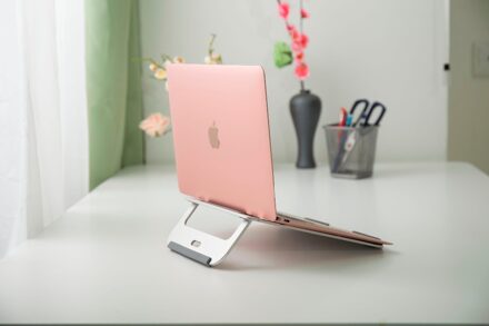 Zilver Aluminium Laptop Stand Tablet Dock Houder Beugel Universele voor Apple voor Macbook Air Pro 11 "12" 13 "15" iMac PC Notebook goud