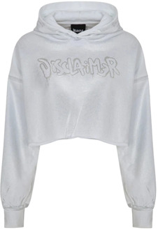 Zilver Fleece Sweater Disclaimer , Gray , Dames - M,S,Xs