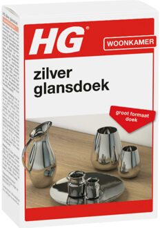 zilver glansdoek