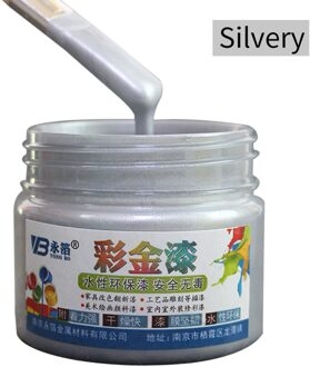 Zilver Hout Vernis Water Gebaseerde Verf In Muren Arts Ambachten Houten & Ijzeren Deur Verf Voor Hout Acryl Verf 100Ml Meubels Verf