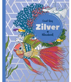 Zilver kleurboek - Coral reef