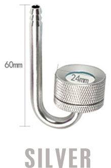 Zilver/Paars/Blauw Aquarium CO2 Verstuiver Systeem Diffuser Aquarium Aquatic Water Plant Kooldioxide Verstuiver