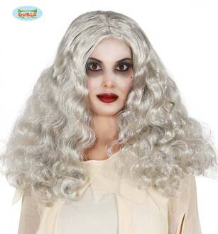 Zilver Pruik Bobby Halloween Zilver - Grijs