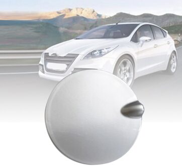 Zilveren Brandstoftank Cover Gas Cover Flap Deur Tankklep Gas Deksel Cap Voor Ford Focus 2 MK2 MK3 8M51-F405A02-AA