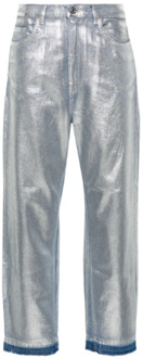 Zilveren Jeans Elisabetta Franchi , Gray , Dames - W29,W28