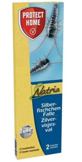 Zilvervisjesvallen/zilvervisjesvalletjes 2 stuks 19,5 x 6,5 cm - Insectwerende middelen - Ongediertebestrijding